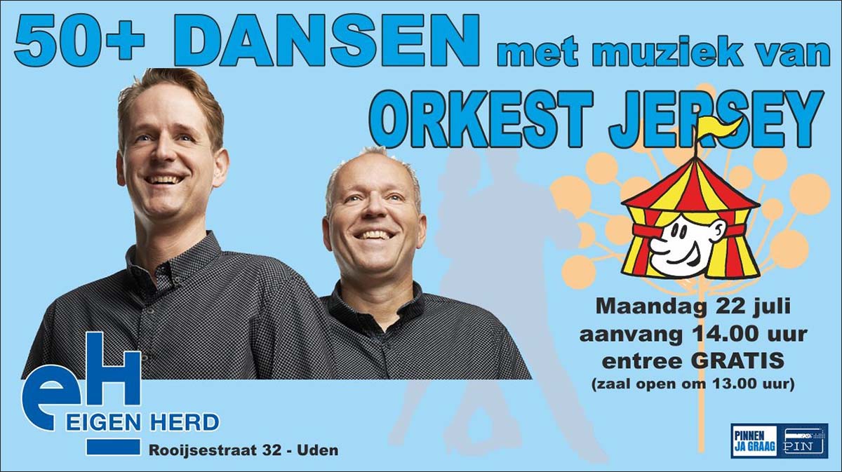 50+ Dansen met Orkest Jersey (kermis)