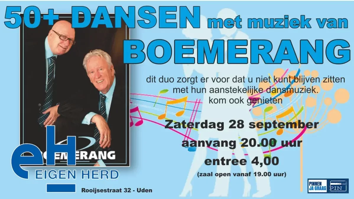 50+ Dansen met Boemerang